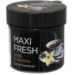 Ароматизатор на панель приборов гелевый (кофе и ваниль) 100г MAXI FRESH