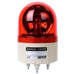 ASGB-20-R 220VAC сигнальный маячок красный диаметром 86 мм (вращение+зуммер)