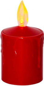 Eglo 062-30 Светильник PAULA, 1X0,06W (LED), 3V, 10х7 см, пластик, красный 2x АА (не в комплекте)
