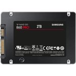 Твердотельный накопитель SSD 2.5" 2Tb (2000GB) Samsung SATA III 860 PRO ...