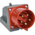 PSR52-032-5, Plug for electrical external installation 32A 3P+PE+N 380V IP44 ...