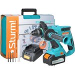 Перфоратор Sturm! CRH1822 патрон:SDS-plus уд.:2.2Дж аккум. (кейс в комплекте)