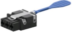 Фото 1/3 2204534-1, ELCON MINI 3P CABLE CONN PULL-TAB