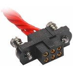 M80-4C10842FC, Power to the Board 04+04 WAY FEM S/BORE 101LOK