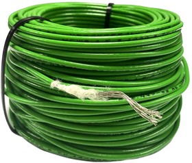 Провод МГШВ 1,5 мм кв. зеленый 50м