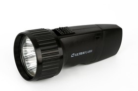 Фото 1/8 Фонарь Ultraflash LED3859 (аккум.220В, черный, 5 LED, SLA, пластик, коробка)