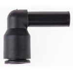 3182 08 00, LF3000 Series Elbow Tube-toTube Adaptor, Push In 8 mm to Push In 8 ...