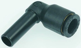 3182 10 00, LF3000 Series Elbow Tube-toTube Adaptor, Push In 10 mm to Push In 10 mm, Tube-to-Tube Connection Style