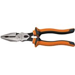 12098EINS, Combination Pliers, 222 mm Overall, Straight Tip, 45mm Jaw