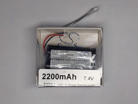 Фото 1/2 Аккумуляторная батарея CameronSino CS-PTB201 для принтера Citizen CMP-10 (BA-10-02) 7.4V 2200mAh 16.28Wh