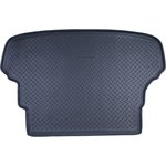 Коврик в багажник Hyundai Solaris I 2010-2017 седан полиуретан чёрный NORPLAST ...