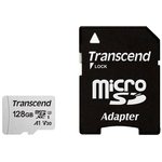 Флеш карта Transcend Micro SecureDigital 128Gb MicroSDXC Class 10 UHS-I U3 ...