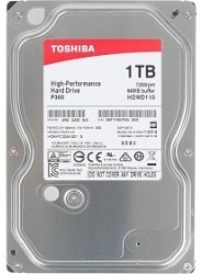 Фото 1/10 1TB Toshiba (HDWD110UZSVA) P300 {SATA 3, 7200 rpm, 64Mb buffer, 3.5"}