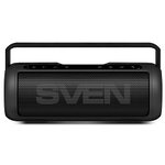 SV-015046, SVEN АС PS-250BL, черный (10 Вт, Bluetooth, FM, USB, microSD, ручка ...