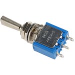 5639A9, Toggle Switch, Panel Mount, On-Off-On, SPDT, Solder Terminal