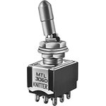 MTL 306 D, Toggle Switch, Panel Mount, On-On, 3PDT, Solder Terminal