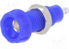 551-0200, Test Sockets 4mm SOCKET BLUE