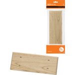 SQ1821-0029, Universal wooden log trim NBU 1Px3 260 mm, TDM Electric pine