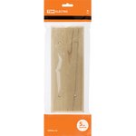 SQ1821-0030, Universal wooden log trim NBU 1Px3 280 mm, TDM Elecrtic pine