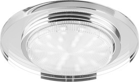 Светильник для натяжных потолков встраиваемый DL4060-2 GX53 прозрачный, 20157
