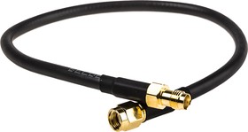 CA12/195-VJ, CA12/195 Series Female SMA to Male RP-SMA Coaxial Cable, 304.8mm, RF195 Coaxial, Terminated