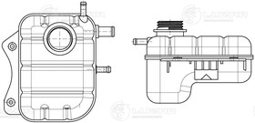 Фото 1/6 LET 0572, Бачок расширительный Chevrolet Lacetti 04- Luzar