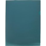 Папка уголок Metallics А4, 200 мкм, 4 штуки, сиреневый, зеленый, серый, синий 1688155