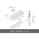 40101584, Колпачок маслосъемный| 9x13/16.4x10 FPM F3AE 24pcs \IVECO STRALLIS/ ...