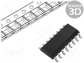 MC74HC597ADG, Shift Register Single 8-Bit Serial/Parallel to Serial 16-Pin SOIC Tube