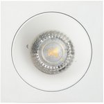 Denkirs DK2025-BK Встраиваемый светильник, IP 20, 50 Вт, GU10, черный, алюминий