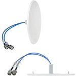 CFD69383P1-30NF, Antennas OMNI,DBAND,30cm,NF,H OLES 698-960,1690-38