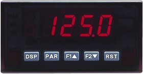 PAXH0000, PAX LED Digital Panel Multi-Function Meter for Current, Strain Gauge, Temperature, Voltage, 45mm x 92mm