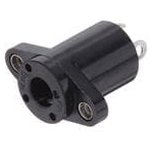 TJ-120, Jack Plug Flange Mount Telephone Plug Socket, 4Pole