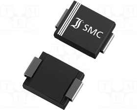 SK33, Диод: выпрямительный Шоттки, SMD, 30В, 3А, SMC, бобина, лента (8002532291) – купить оптом и в розницу
