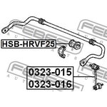 0323-015, Stabilizer bar | front right |