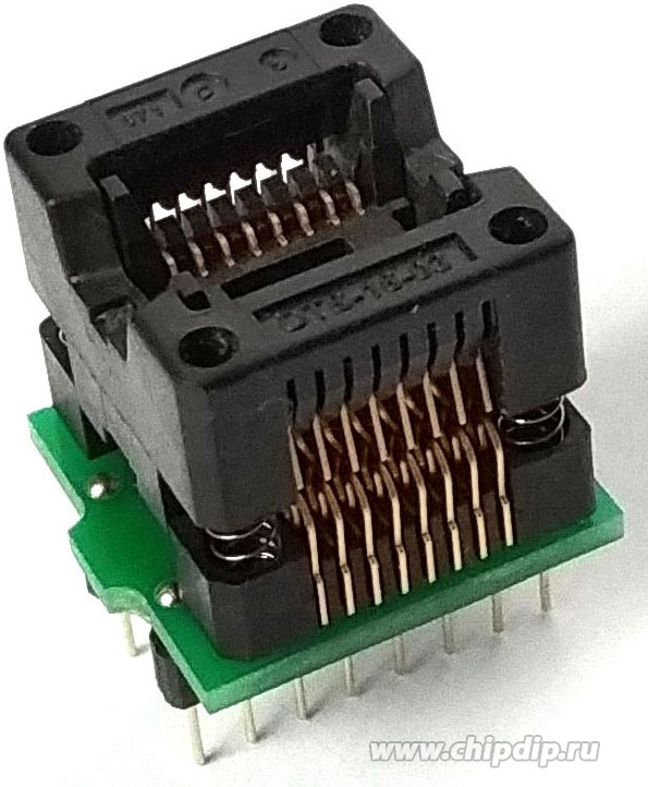 Адаптер пружинный для микросхем в корпусе SOP8/SOIC8