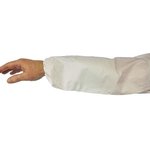 444, White Disposable Laminate Arm Protector for Liquid Splash Protection Use ...
