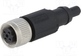 SAC-5P-M12FSPBTR, Терминатор M12 PIN 4