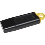 DTX/128GB, Флэш-диск 128 Gb USB 3.2 Kingston DataTravele Exodia чёрный/желтый