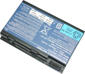 Фото 1/3 Аккумуляторная батарея для ноутбука Acer Aspire 5100 (BATBL50L6) 10,8-11,1V 5200mAh OEM черная