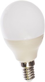 Фото 1/6 Электрическая светодиодная лампа LED-G45-11W-E14-4K Шар 11Вт E14 4500K 13628