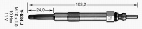 3413, 3413 / D-POWER36 Свеча накаливания FIAT: BRAVA 1.9JTD 99-01, DOBLO 04-, PUNTO, LANCIA: THESIS, OPEL: