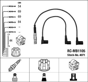 4071, Комплект в/в проводов RC-MB1105