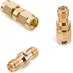 64430203111000, Straight 50Ω Coaxial Adapter SMA Plug to SMA Socket 18GHz