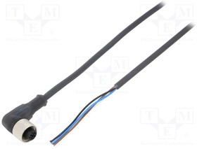 Фото 1/5 XZCP1241L2, Connection lead; M12; PIN: 4; angled; 2m; plug; 250VAC; 4A; -25?70°C