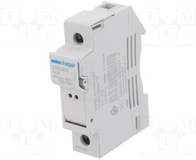 LSN401, Выключатель предохранителя; 8x32мм; DIN; 25А; 400В; Полюсы: 1; IP20