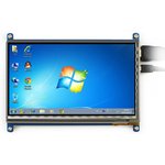 Фото 4/4 7inch HDMI LCD (B), HDMI дисплей 800×480px с емкостной сенсорной панелью для Raspberry Pi