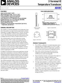 AD590KF, Датчик, Analog Devices | купить в розницу и оптом
