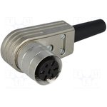 T3476-005, Circular DIN Connectors FEMALE CABLE CONNECTOR 7 WAY