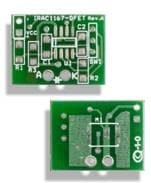 IRAC1167-D3, Daughter Cards & OEM Boards Daughterboard for IR1167, IR11662, or IR11672 and DirectFET MOSFETs